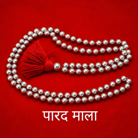 Parad Rosary / Mala - 54 Beads